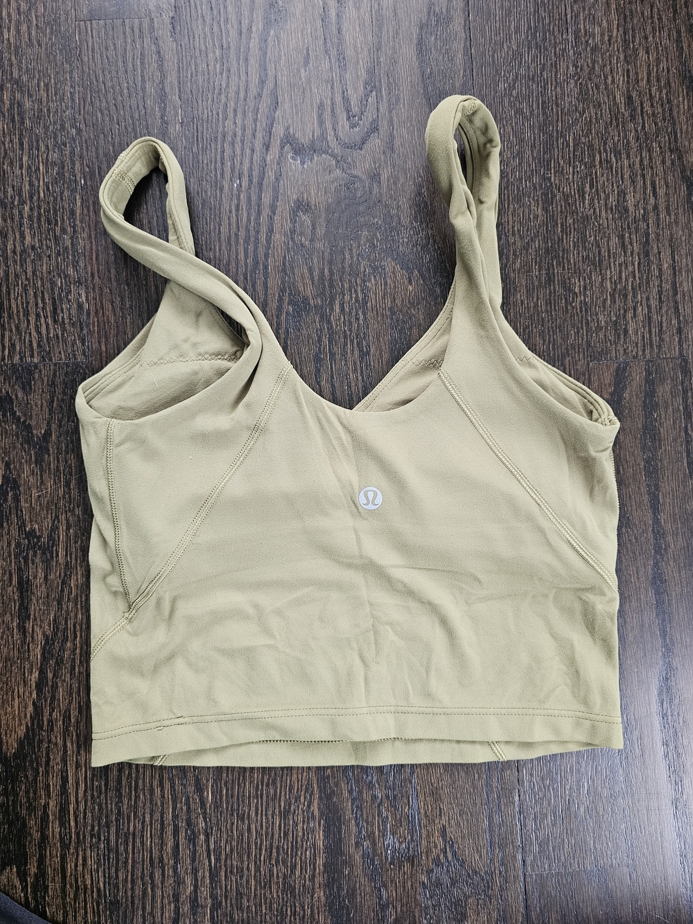 Lululemon Light Olive Align Tank Top